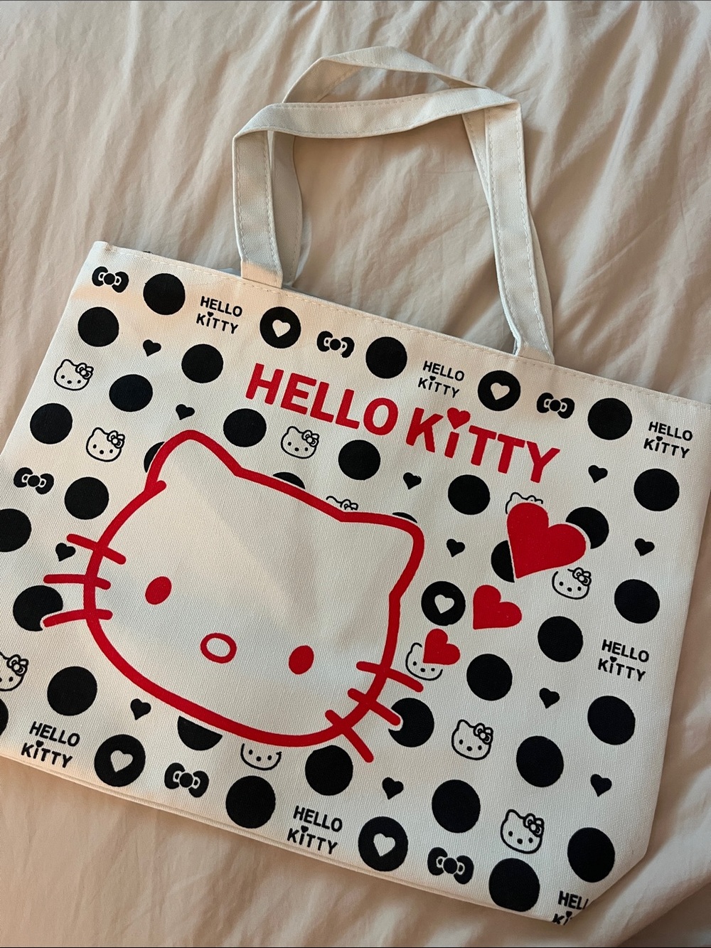 Sanrio Hello Kitty Canvas Tote Bag